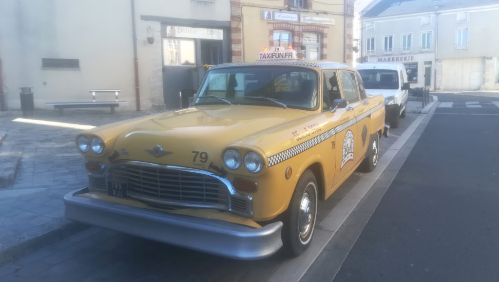 taxi new yorkais yellow cab avec chauffeur voiture de mariage wedding mariage evenement