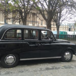 taxi anglais noir mariage wedding location voiture de mariage avec chauffeur