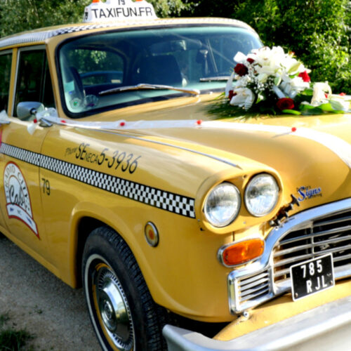 yellow cab de new york decore voiture de mariage